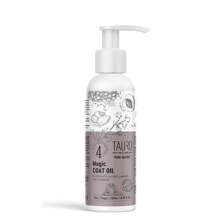 CLEARANCE Tauro Pro Line Pure Nature Magic Coat Oil Treatment Moisturizing Nourishing Grooming Product For Healthy Skin And Coat - SuperiorCare.Pet