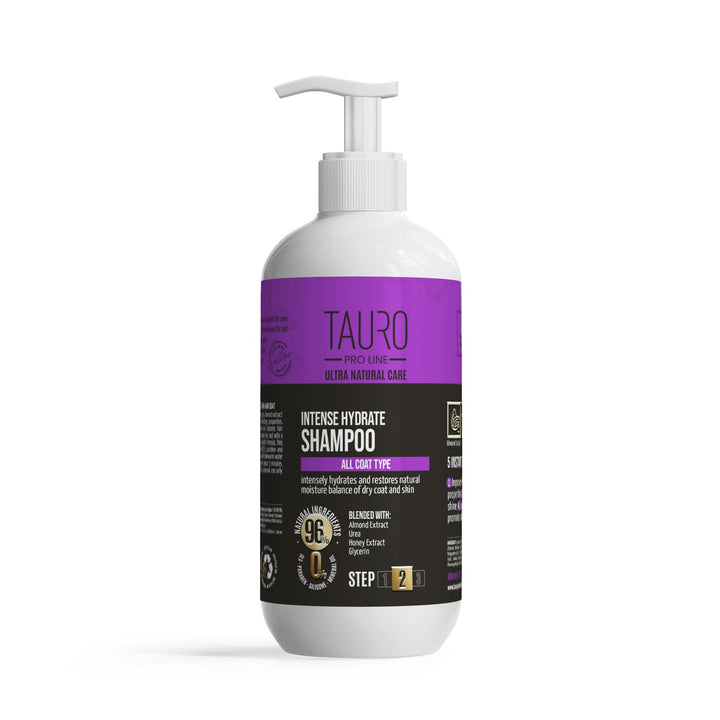 CLEARANCE Tauro Pro Line Ultra Natural Care intense hydrate shampoo for dogs and cats skin and coat - SuperiorCare.Pet